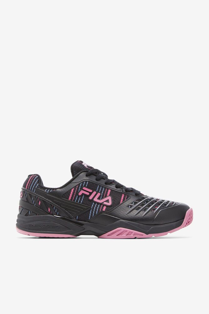 Fila Axilus 2.5 Energized Black Tennis Shoes Mens - NZ 06812-ZUBI